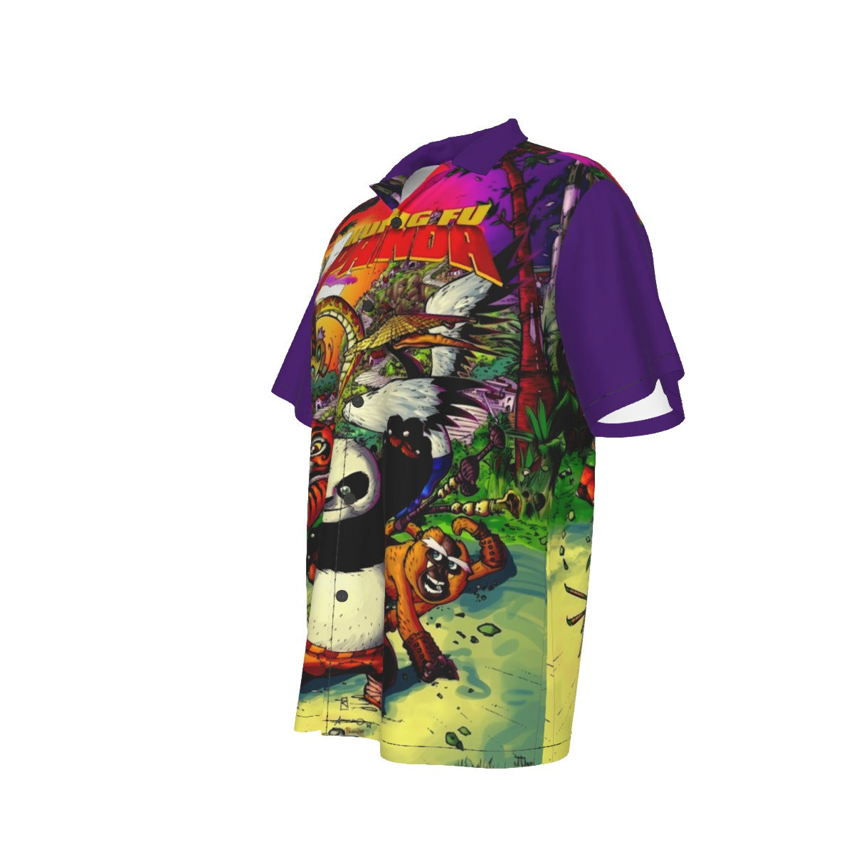 KUNG FU PANDA ALL OVER PRINT SHIRT AND TANK TOP