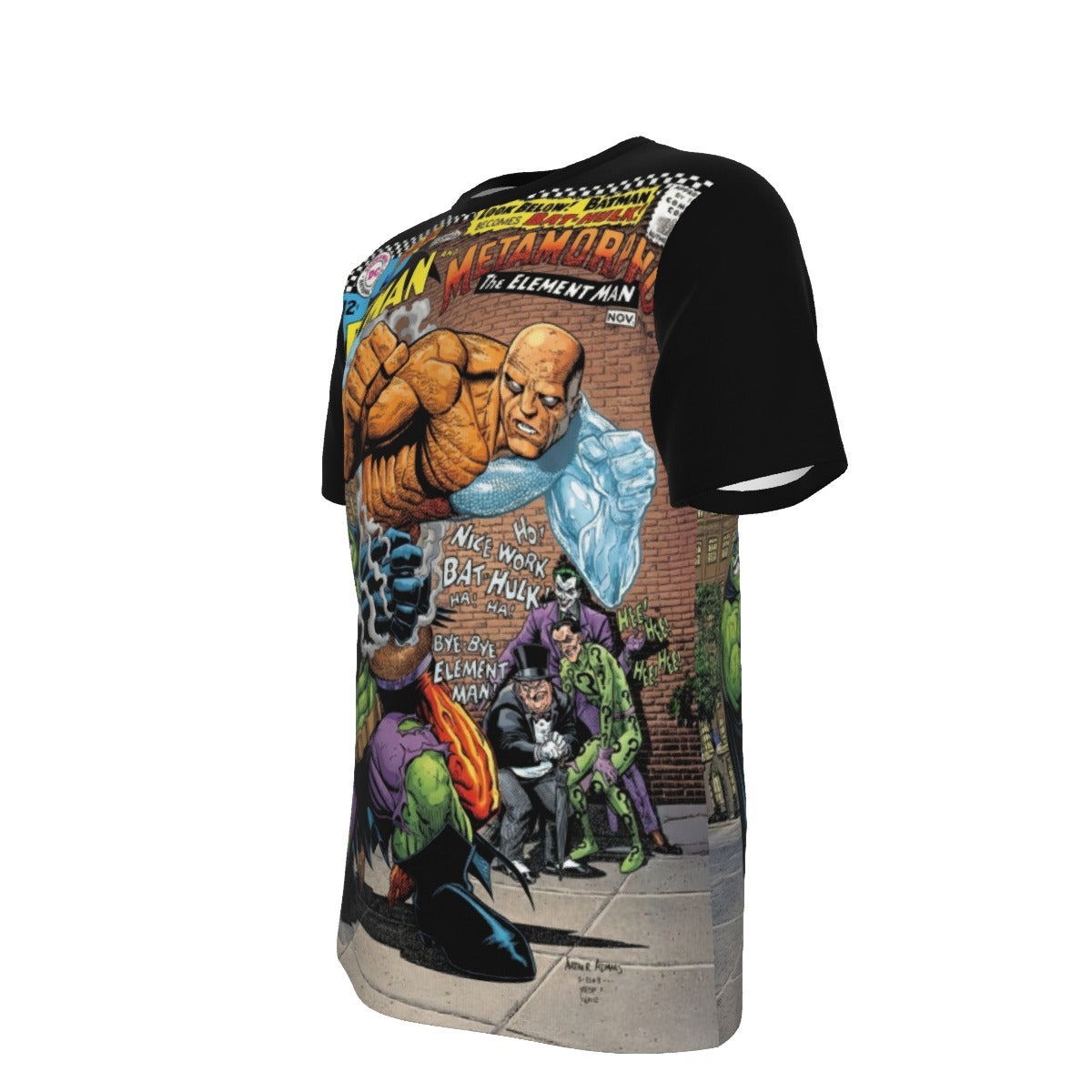BRAVE AND THE BOLD 69 TRIBUTE TO BATHULK All Over Print Shirt & Tank Top - ARTHU ADAMS ART