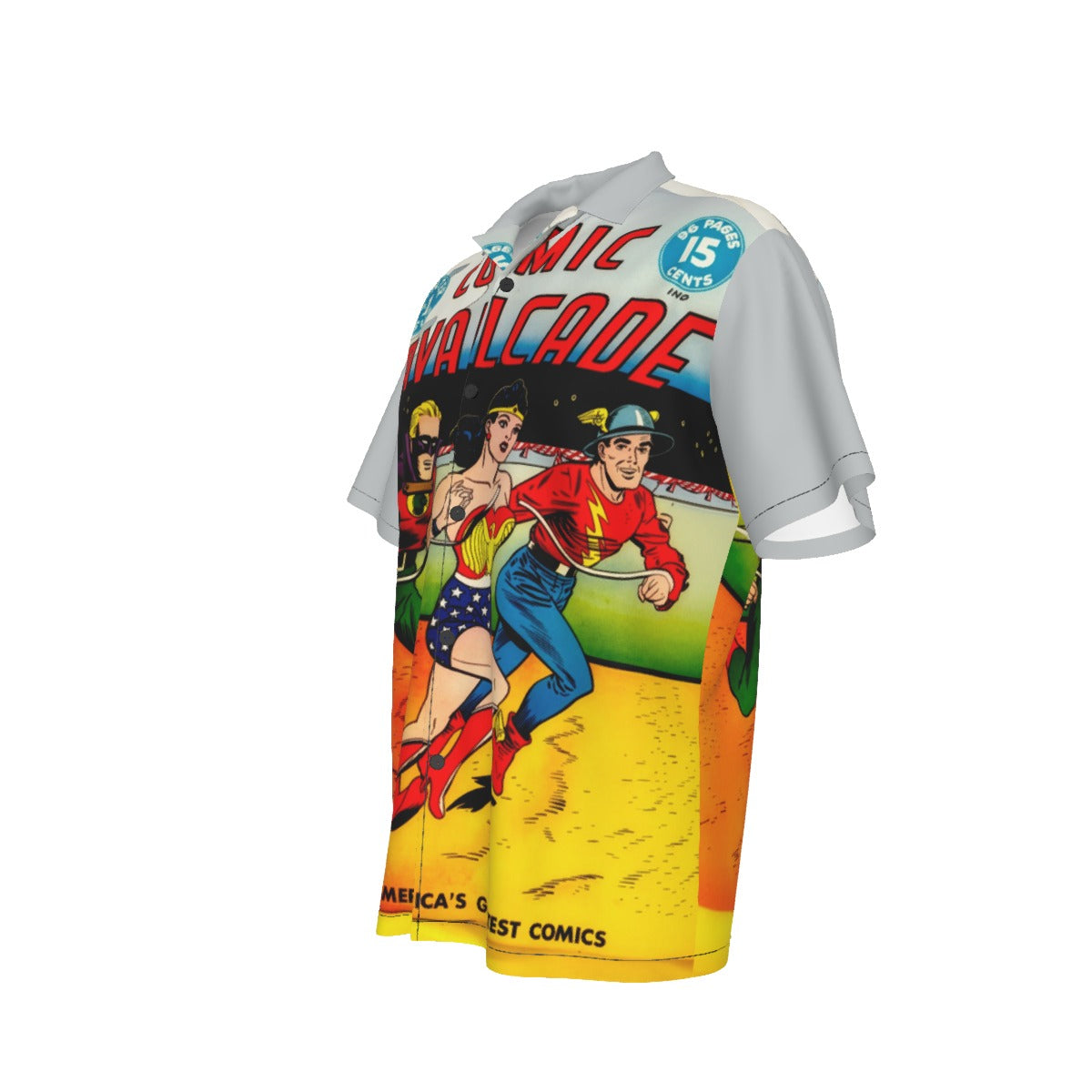 COMICS CAVALCADE All Over Print Shirt & Tank Top