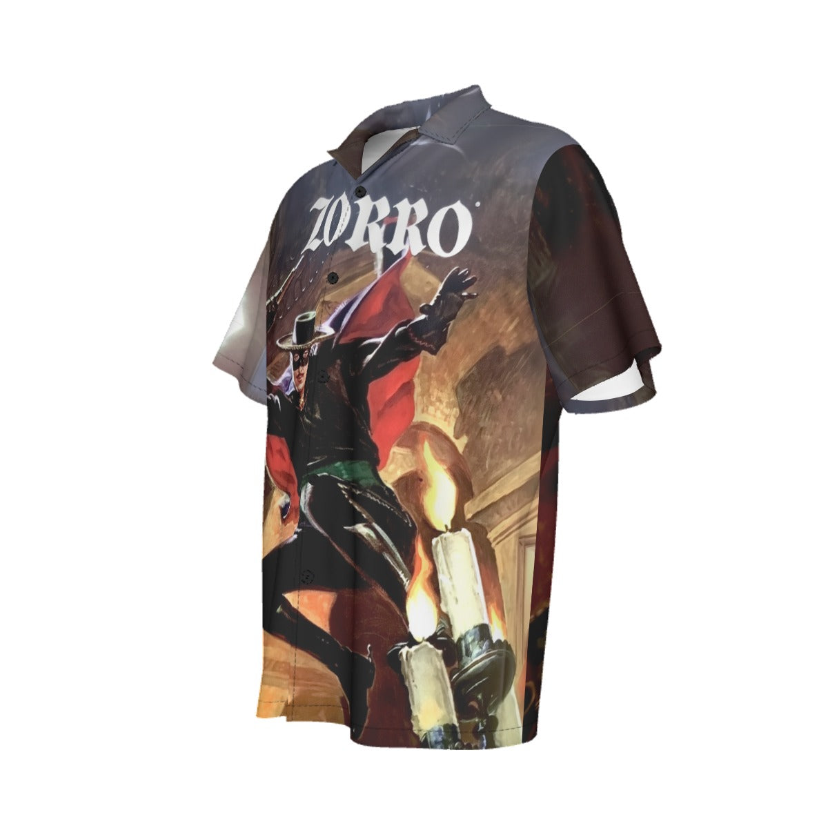 ZORRO COMPLETE DELL ALL OVER PRINT SHIRT AND TANK TOP