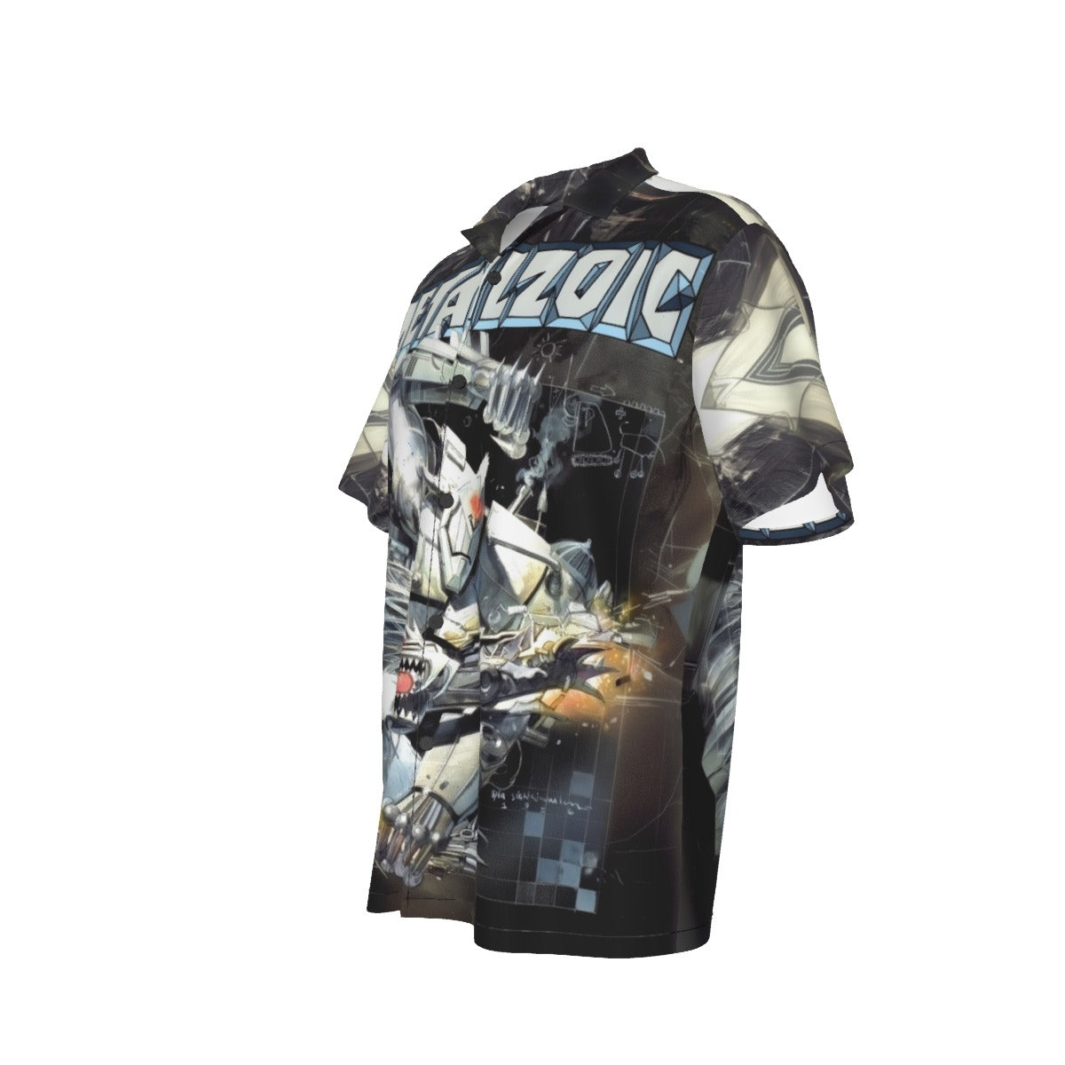 METALZOIC GRAPHIC NOVEL ALL OVER PRINT SHIRT AND TANK TOP- BILL SIENKIEWICZ ART