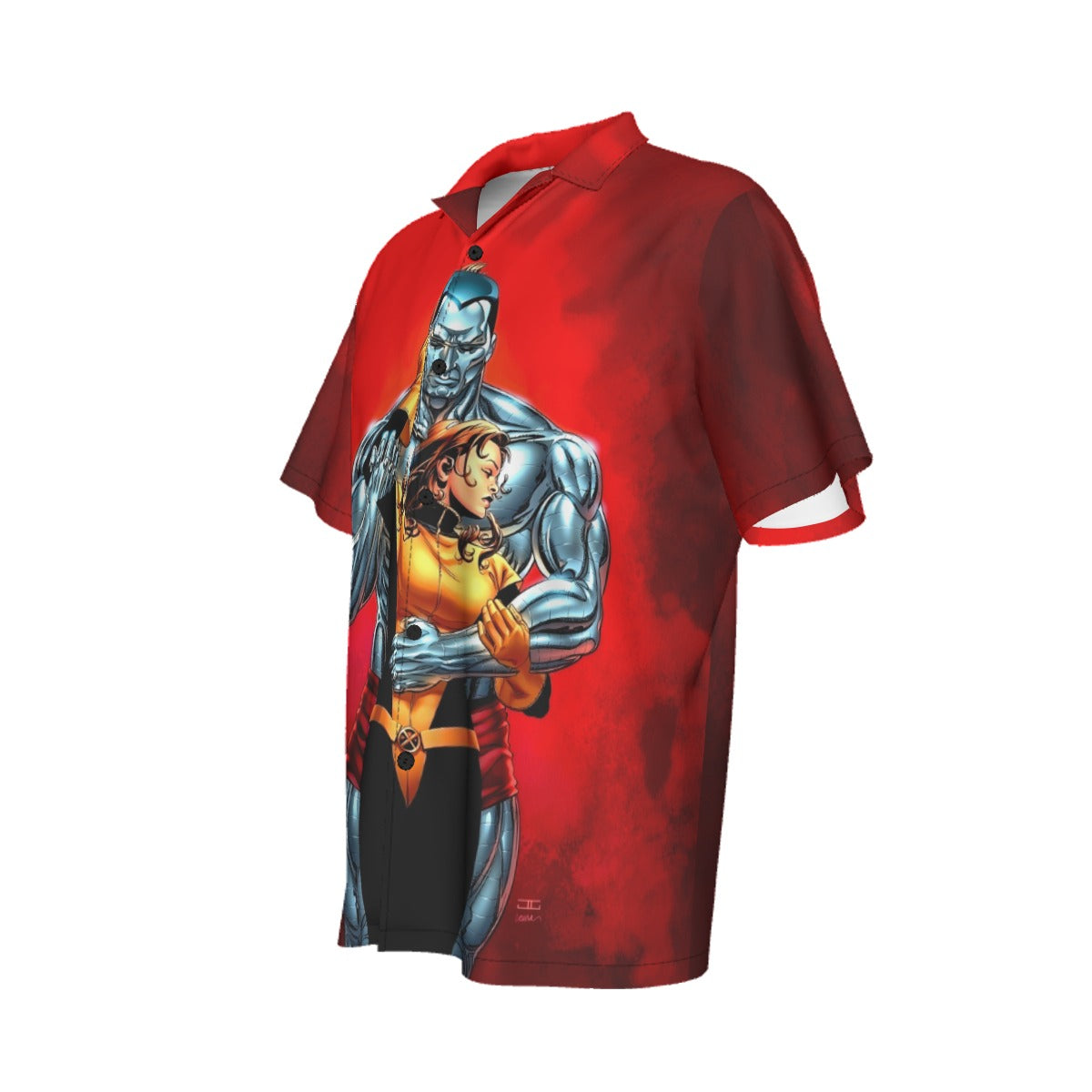 ASTONISHING XMEN 6 ALL OVER PRINT SHIRT AND TANK TOP - COLOSSUS KITTY PRYDE