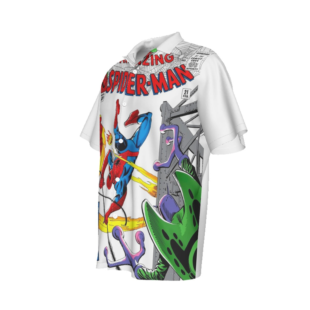 SPIDERMAN 21 ALL OVER PRINT SHIRT AND TANK