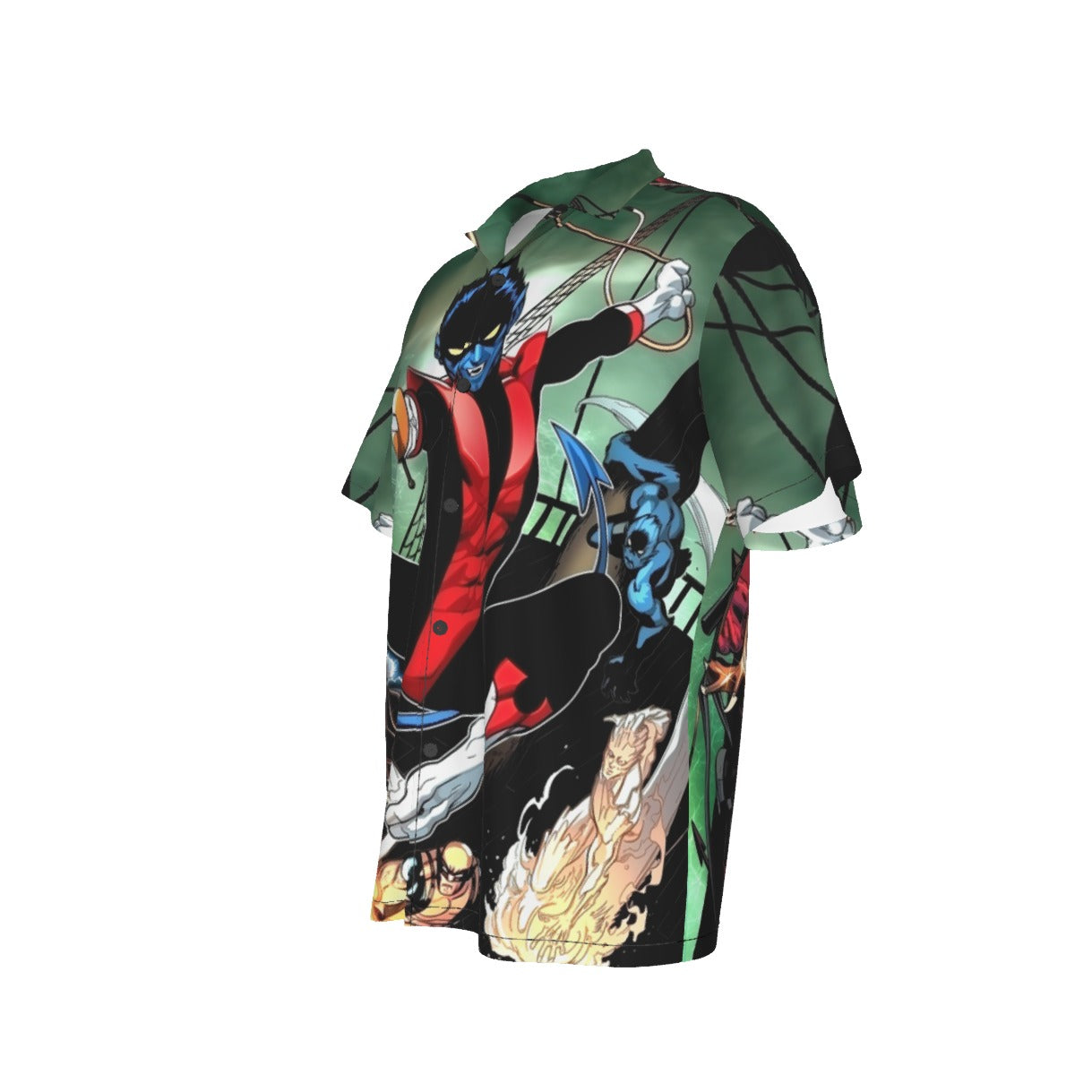 NIGHTCRAWLER ALL OVER PRINT SHIRT AND TANK - AMAZING XMEN 1