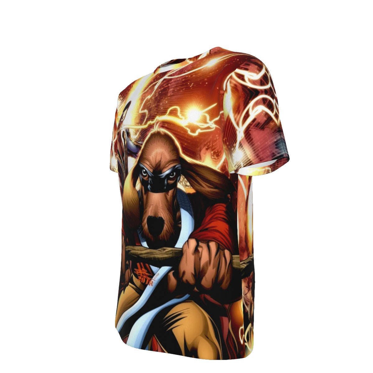 BLACK LIGHTNING HONG KONG FOOEY ALL OVER PRINT SHIRT AND TANK TOP