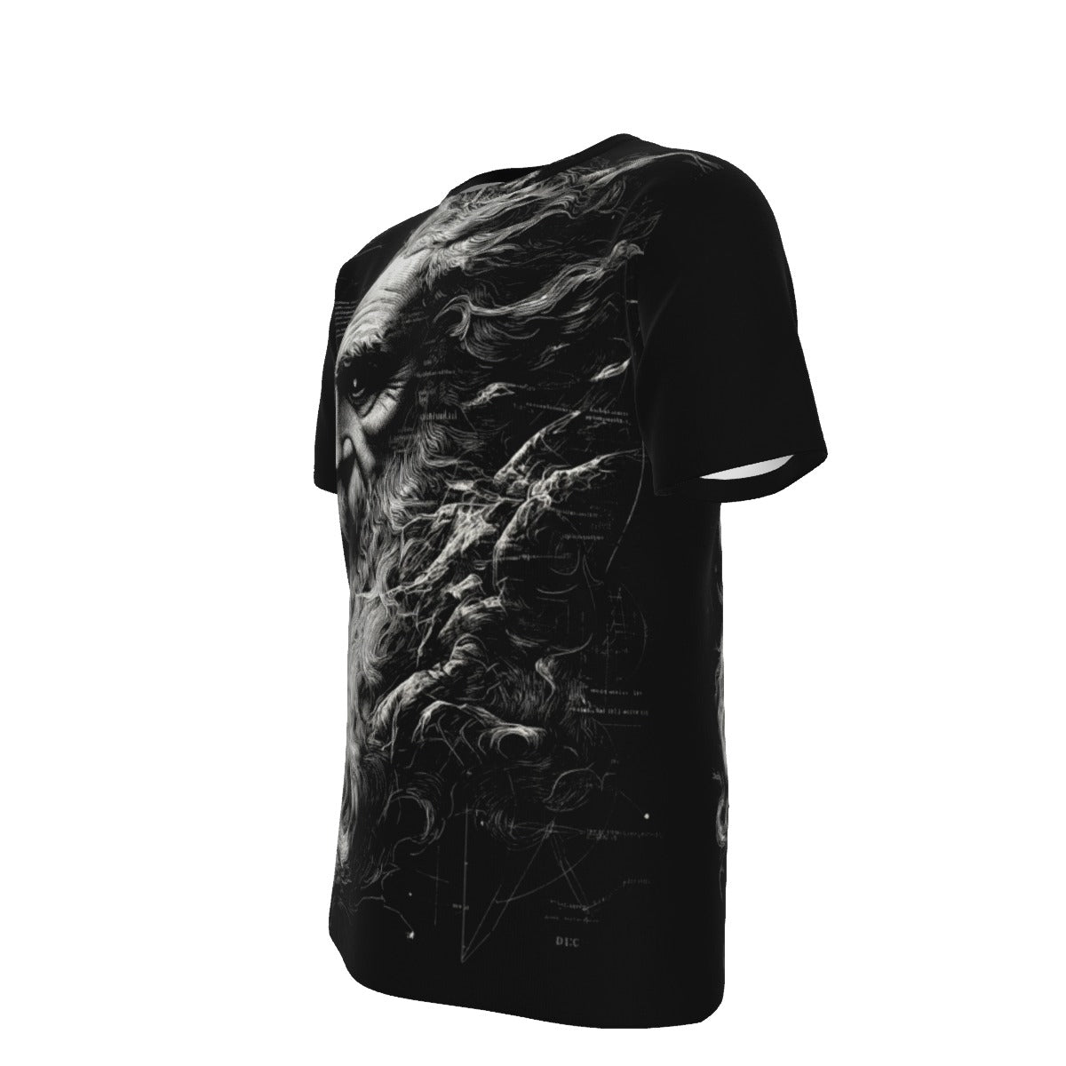 THE DAVINCI BEARD ALL OVER PRINT SHIRT AND TANK TOP -ORIGINAL ART