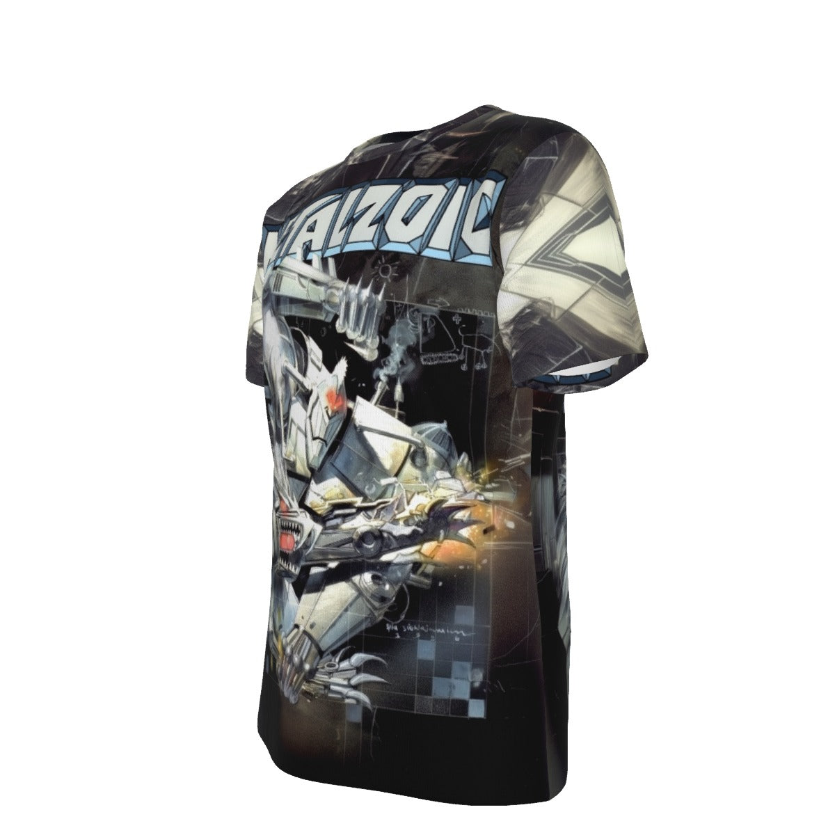 METALZOIC GRAPHIC NOVEL ALL OVER PRINT SHIRT AND TANK TOP- BILL SIENKIEWICZ ART
