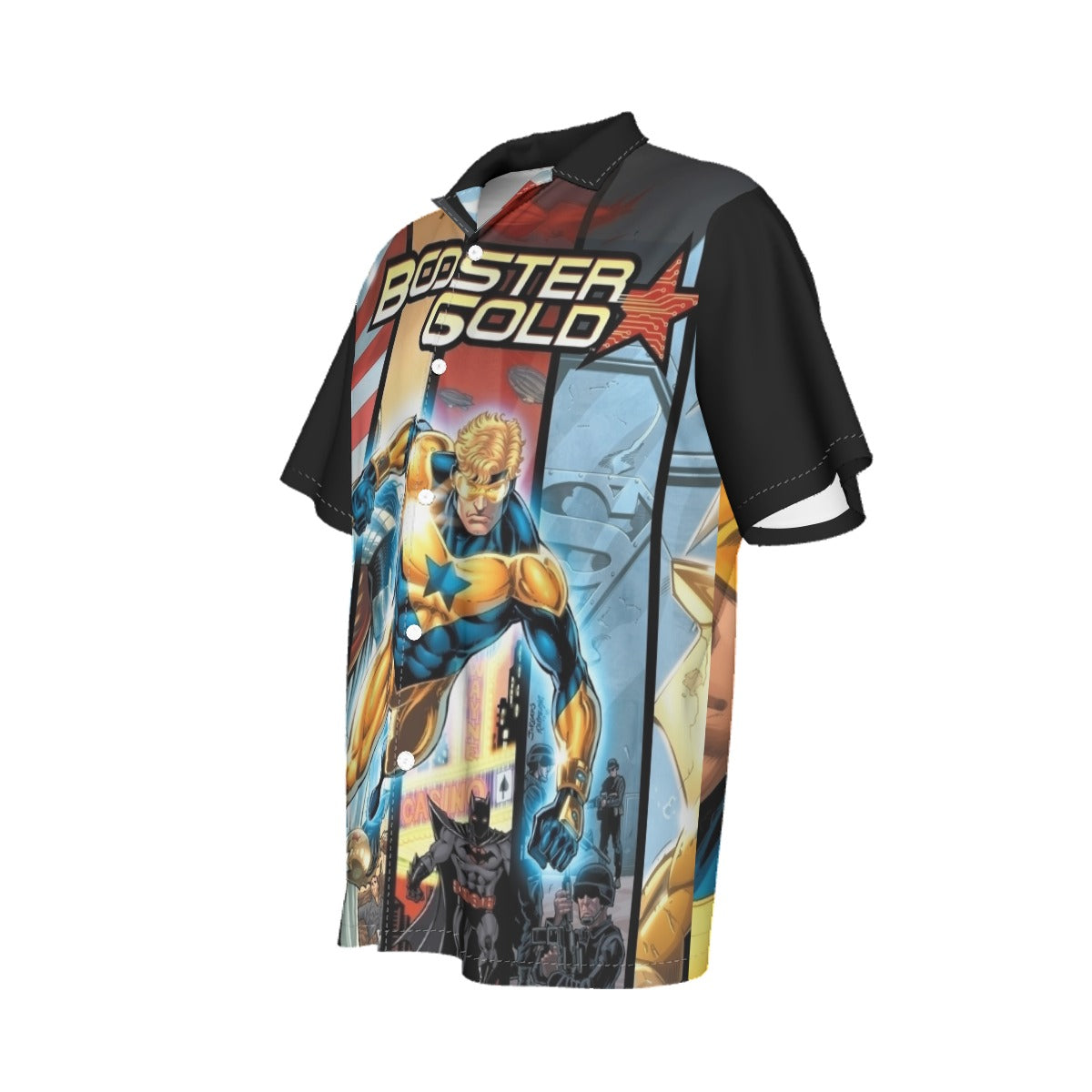 BOOSTER GOLD FLASHPOINT ALL OVER PRINT SHIRT AND TANK TOP