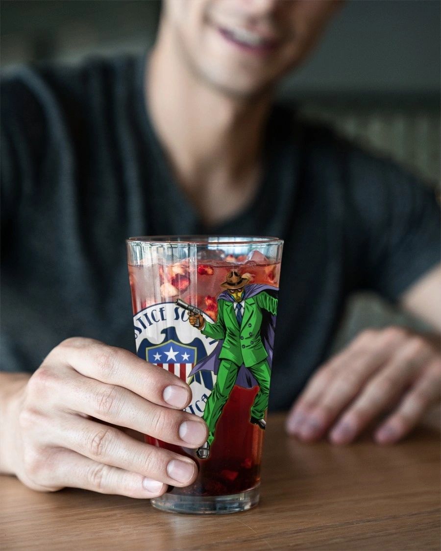 SANDMAN (JSA) READY Pint Glass (with Free Shipping)