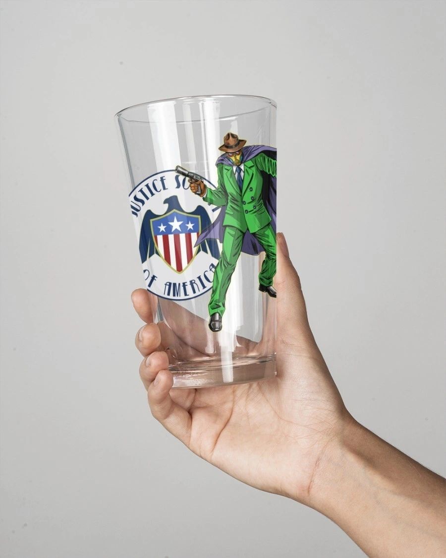 SANDMAN (JSA) READY Pint Glass (with Free Shipping)