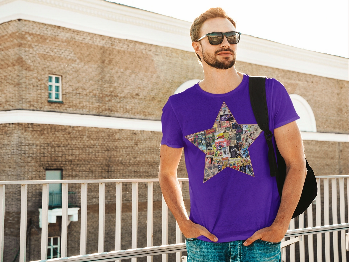 STAR BOY COLLAGE SHIRT