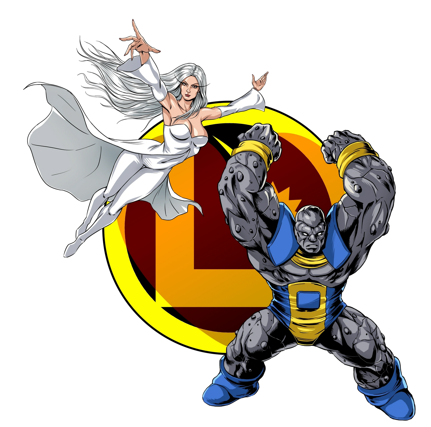 LEGION COUPLES: BLOK AND WHITE WITCH