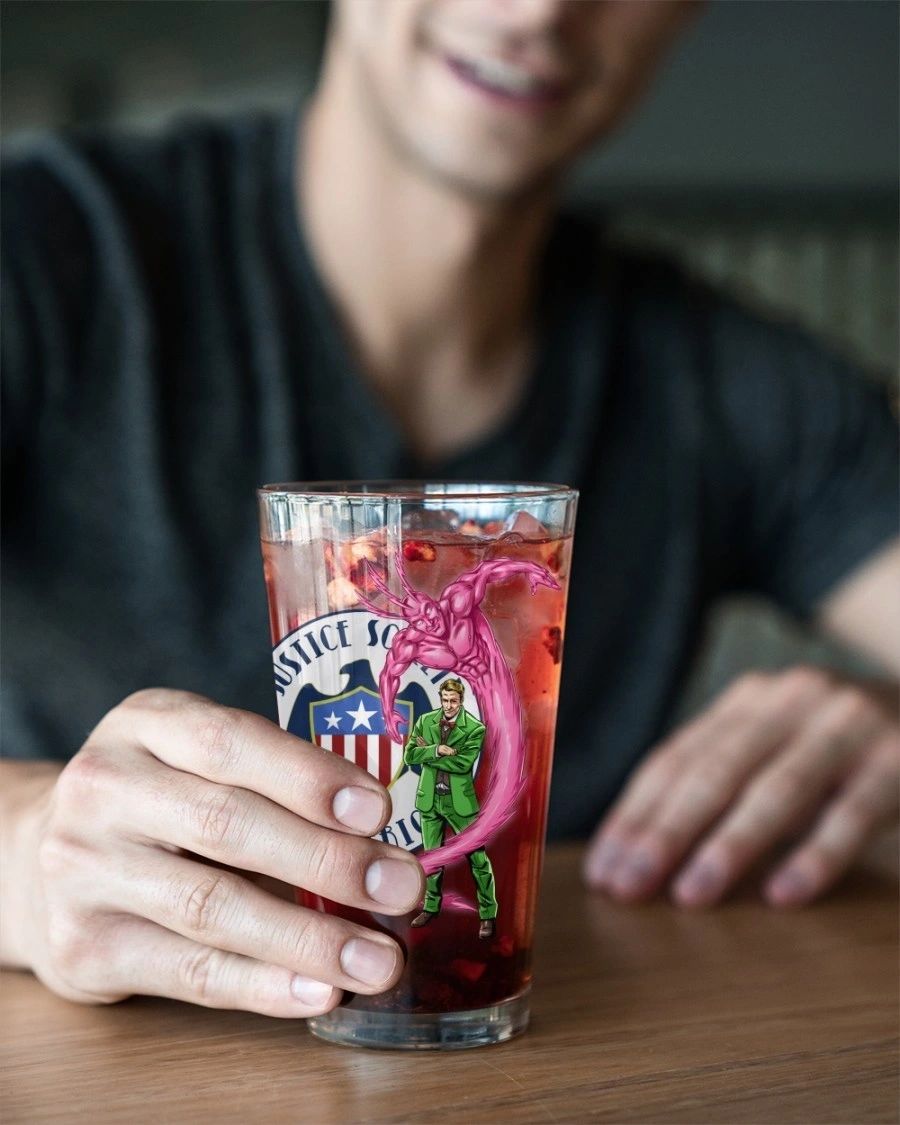 JOHNNY THUNDER READY Pint Glass (with Free Shipping)