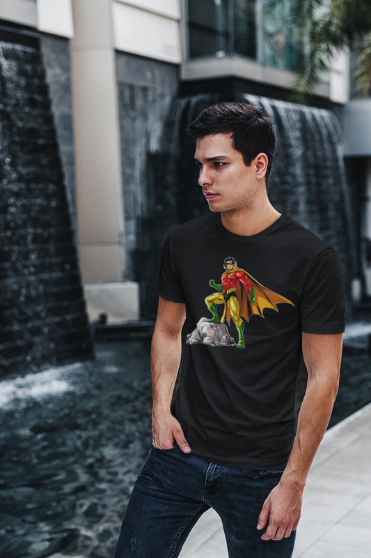 EARTH 2 ROBIN READY JSA Shirt