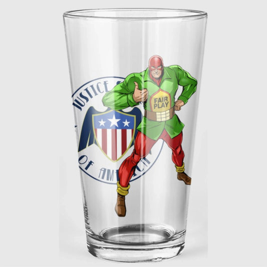 MISTER TERRIFIC READY Pint Glass (with Free Shipping)