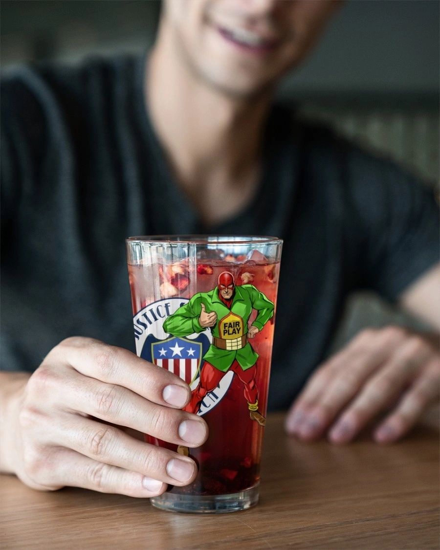 MISTER TERRIFIC READY Pint Glass (with Free Shipping)