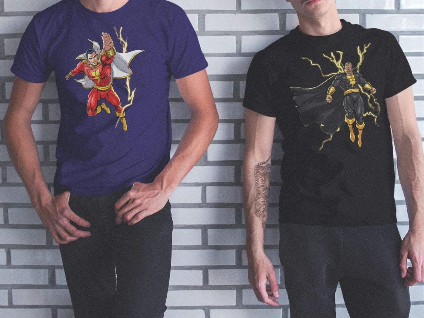 BLACK ADAM READY JSA Shirt