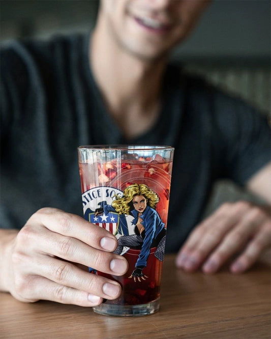 BLACK CANARY READY Pint Glass (with Free Shipping)