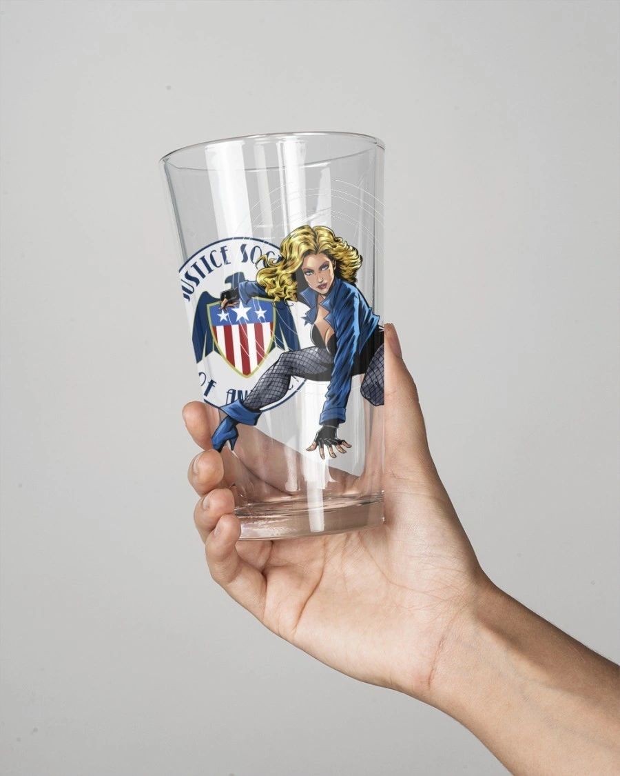 BLACK CANARY READY Pint Glass (with Free Shipping)