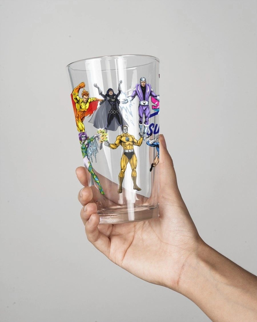 LEGION OF SUBSTITUTE HEROES Pint Glass (with Free Shipping)