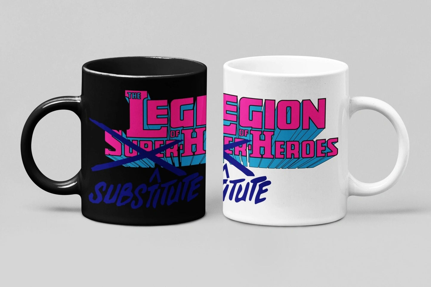 Legion of Substitute heroes Logo MUG