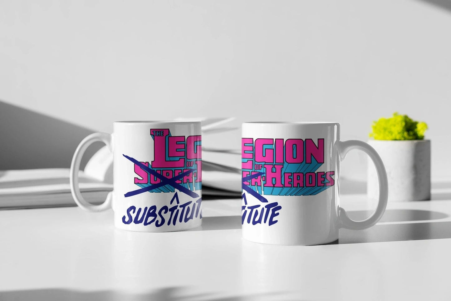Legion of Substitute heroes Logo MUG