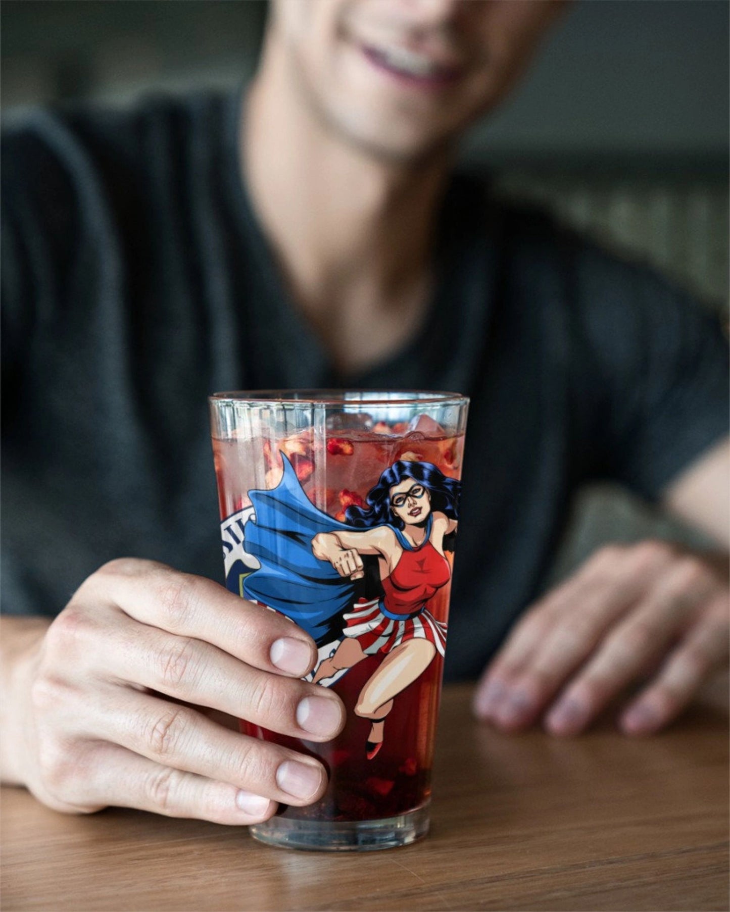 MISS AMERICA READY Pint Glass (with Free Shipping)