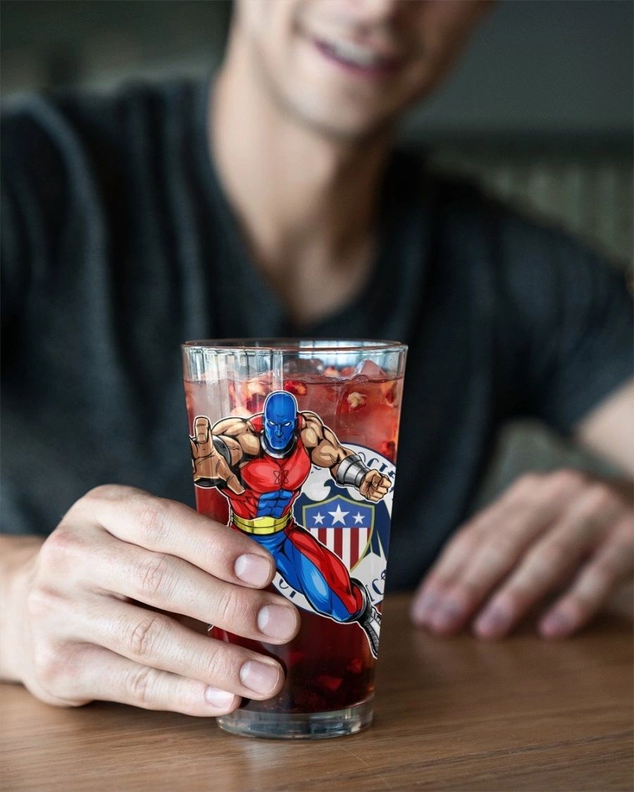 ATOM SMASHER READY Pint Glass (with Free Shipping)