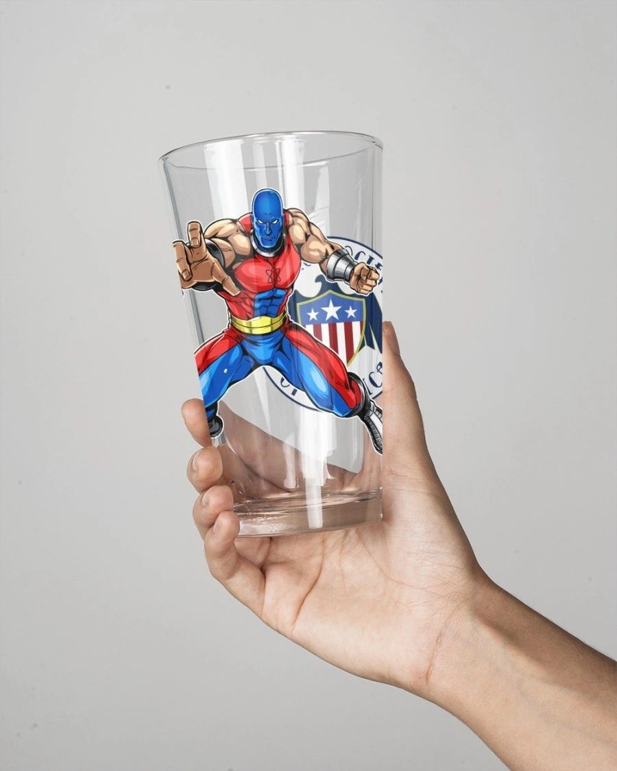 ATOM SMASHER READY Pint Glass (with Free Shipping)