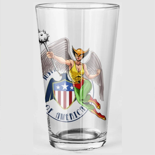 HAWKGIRL READY Pint Glass (with Free Shipping)