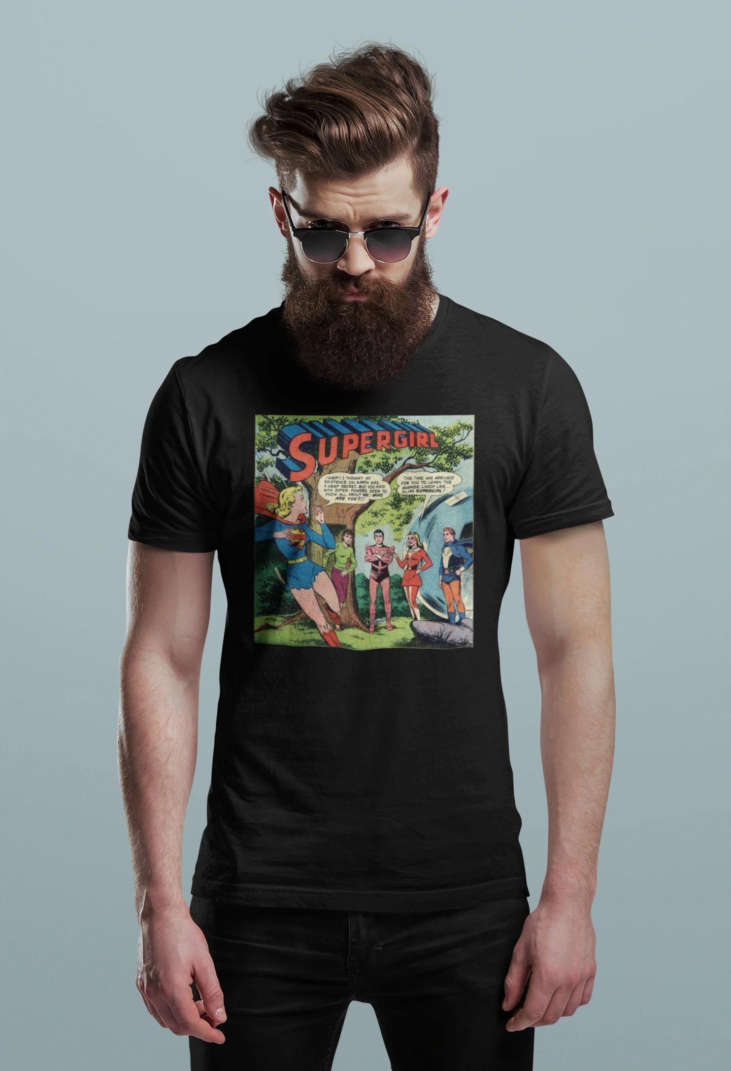 SUPERGIRL PANEL shirt