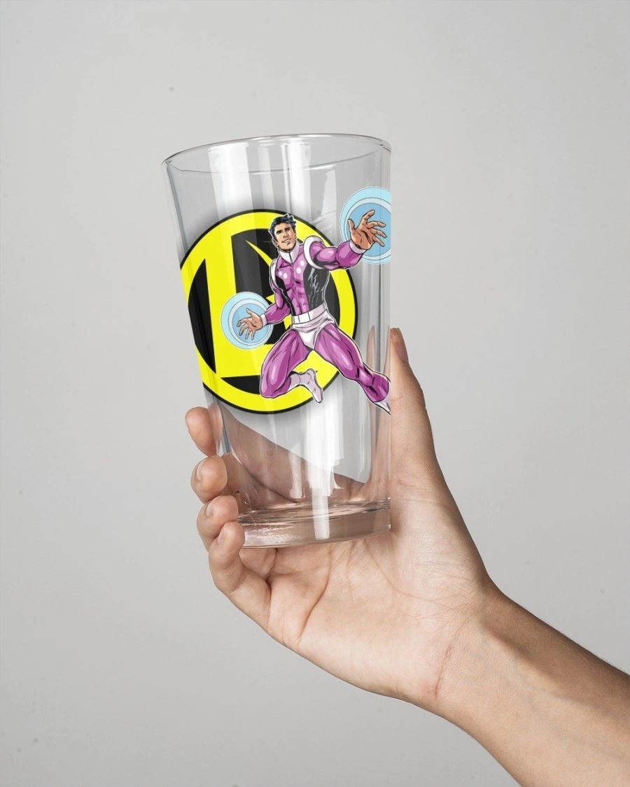 MAGNETIC KID READY Pint Glass (with Free Shipping)