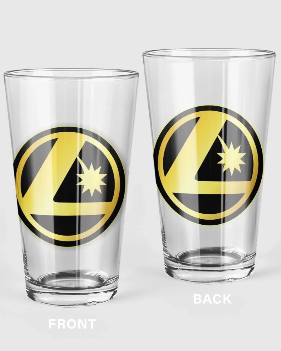 LEGION L LOGO Pint Glass (with Free Shipping)