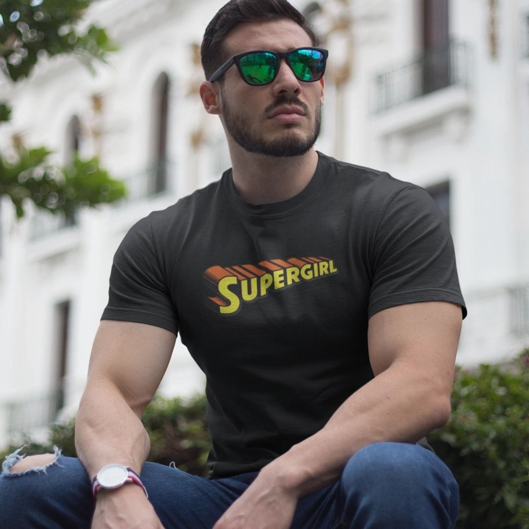 SUPERGIRL LOGO SHIRT