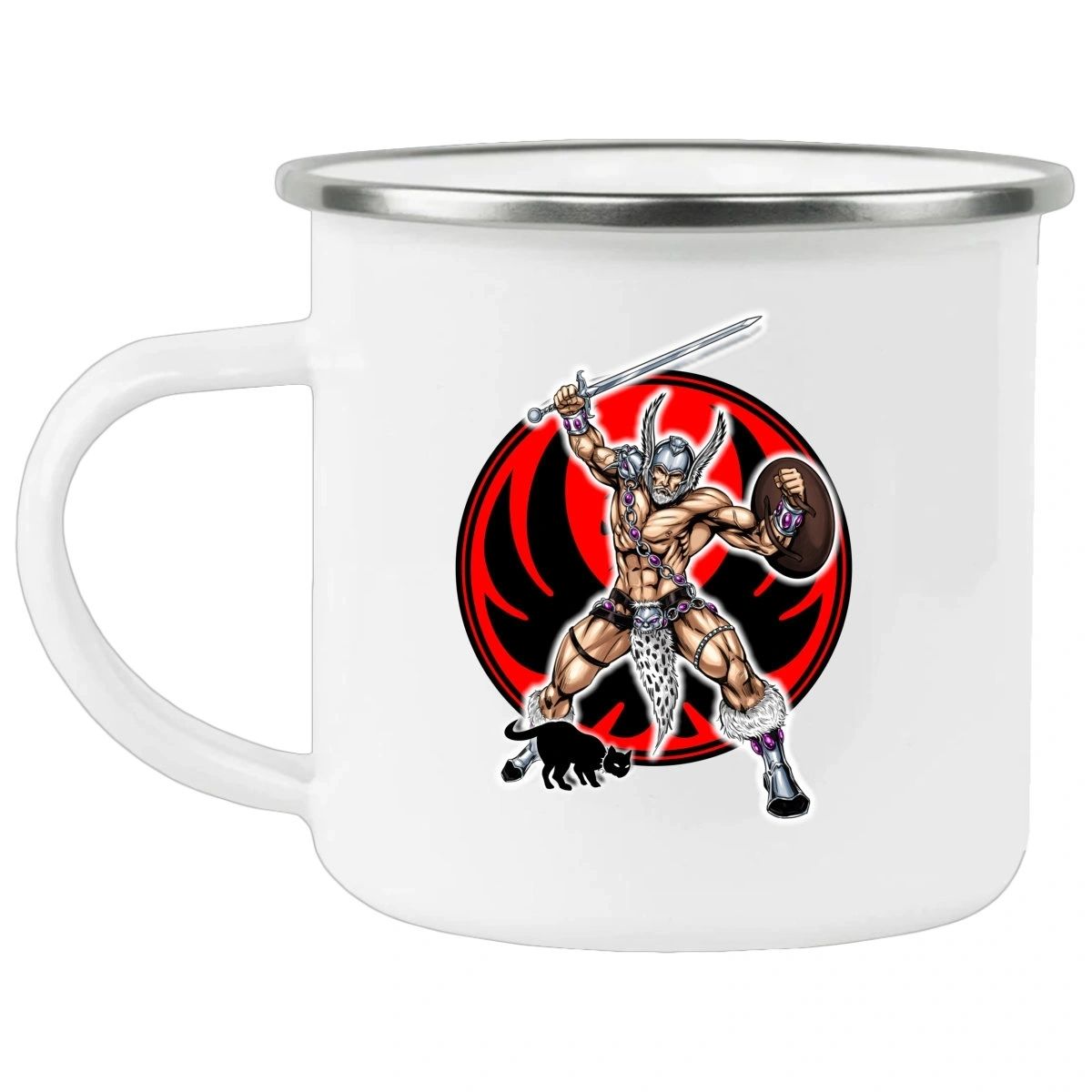 WARLORD READY Stainless Steel Camping Mug