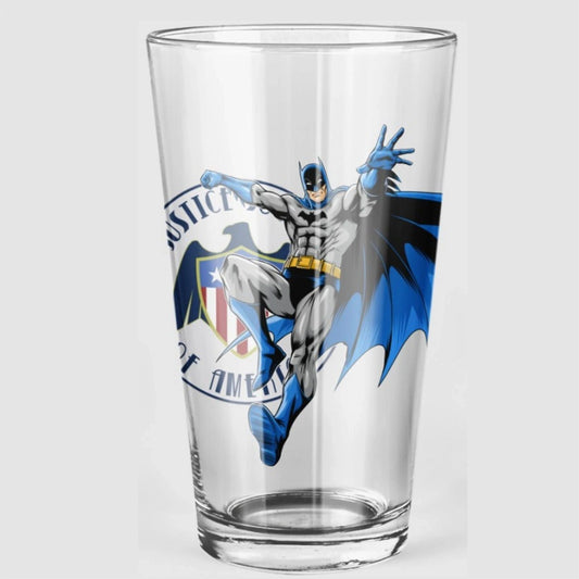 EARTH 2 BATMAN Pint Glass (with Free Shipping)
