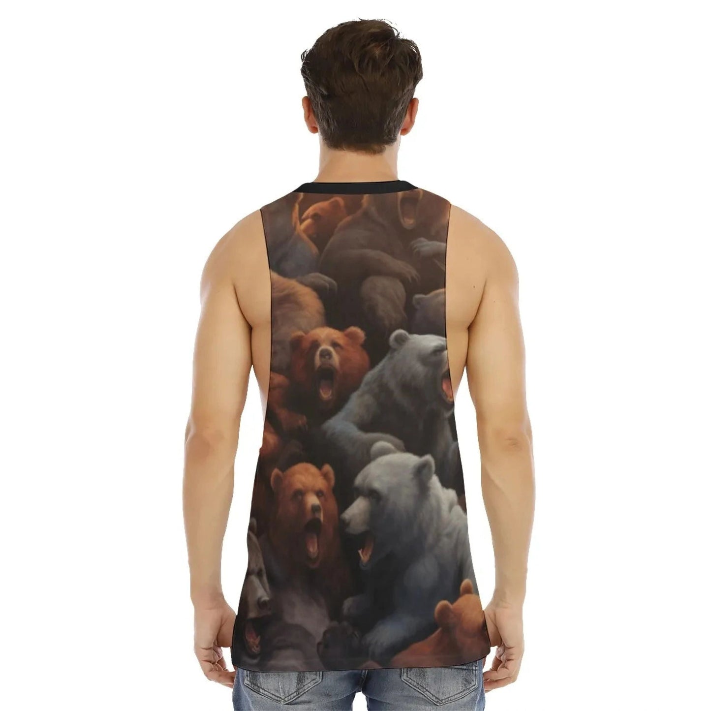 WILD BEARS ALL-OVER PRINT SHIRT and tank