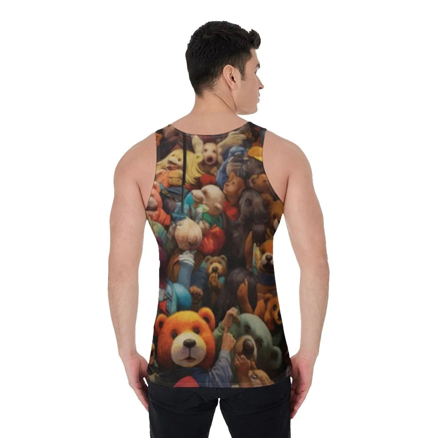 TEDDY BEAR PARTY ALL-OVER PRINT SHIRT and tank