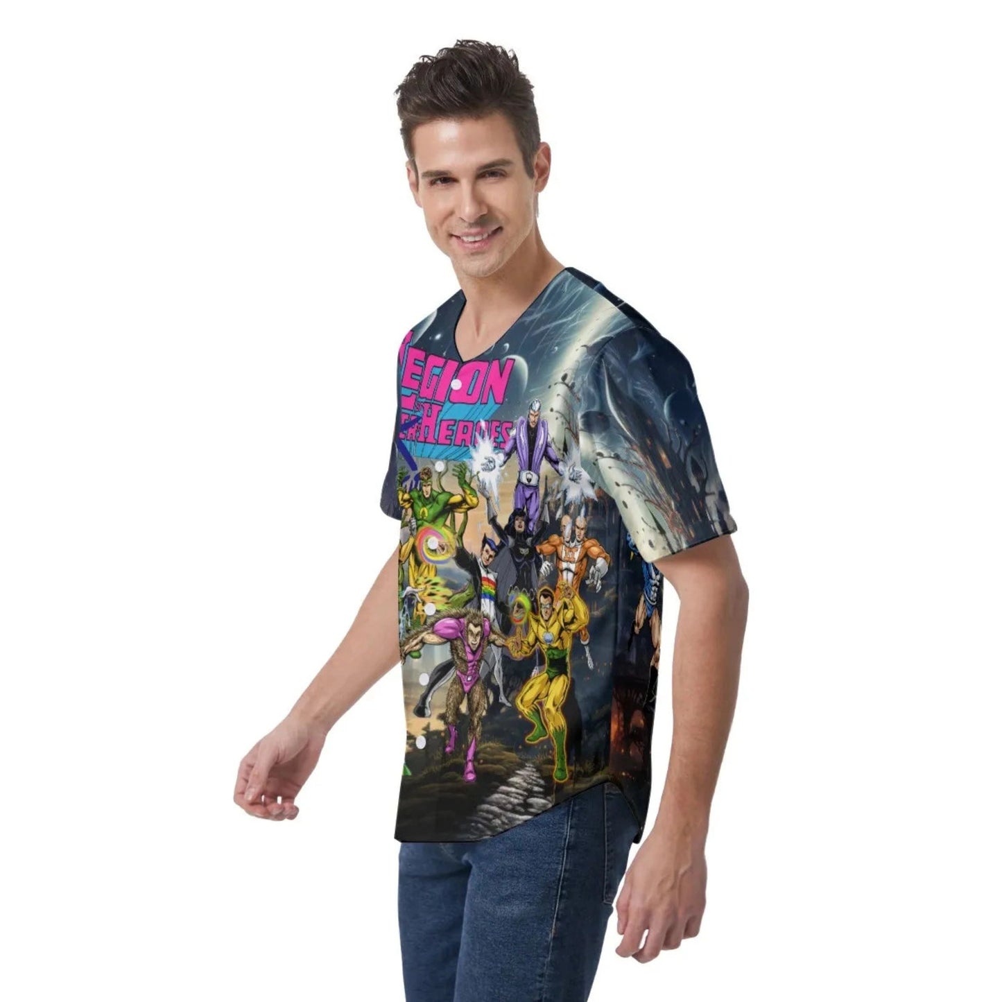 SUBS READY ALL-OVER PRINT BASEBALL SHIRT (special buy)