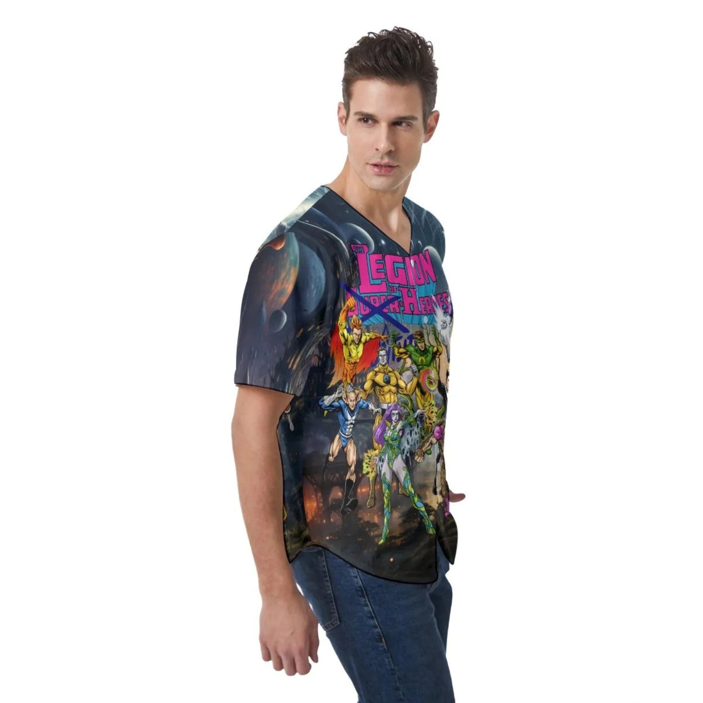 SUBS READY ALL-OVER PRINT BASEBALL SHIRT (special buy)