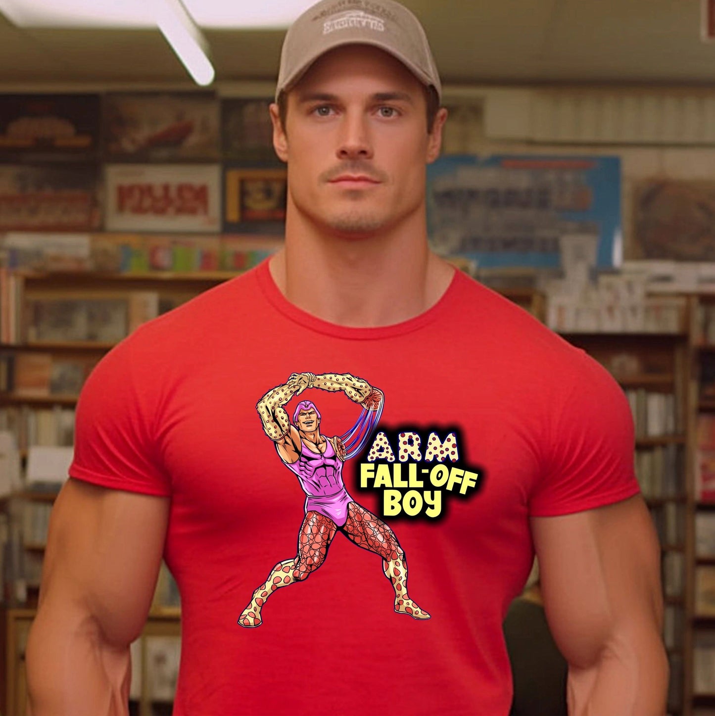 ARM FALL-OFF BOY READY