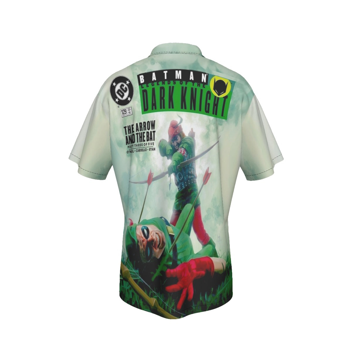 LEGEND OF THE DARK KNIGHT ALL OVER PRINT SHIRT AND TANK TOP -GREEN ARROW