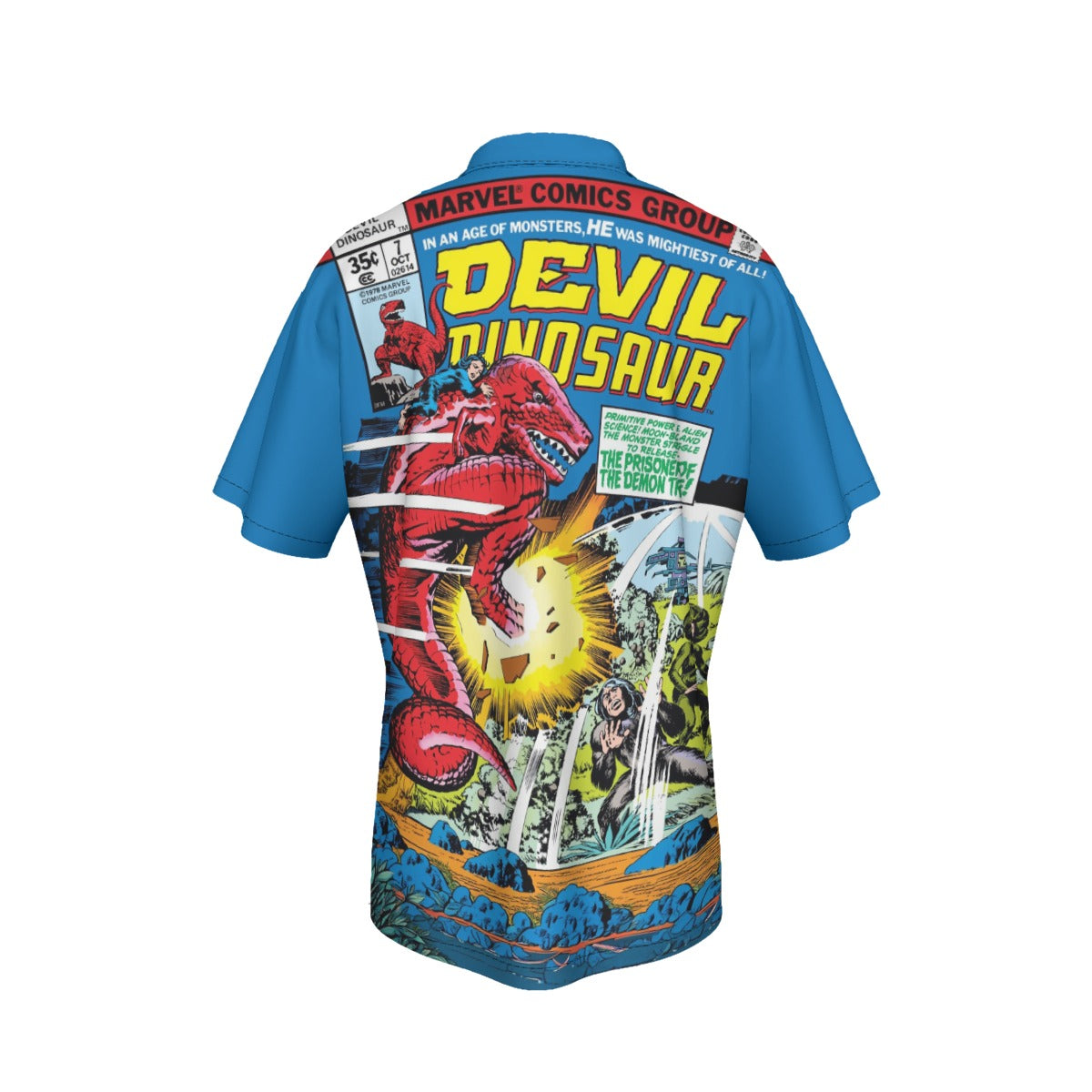 DEVIL DINOSAUR 7 All Over Print Shirt & Tank Top - JACK KIRBY ART