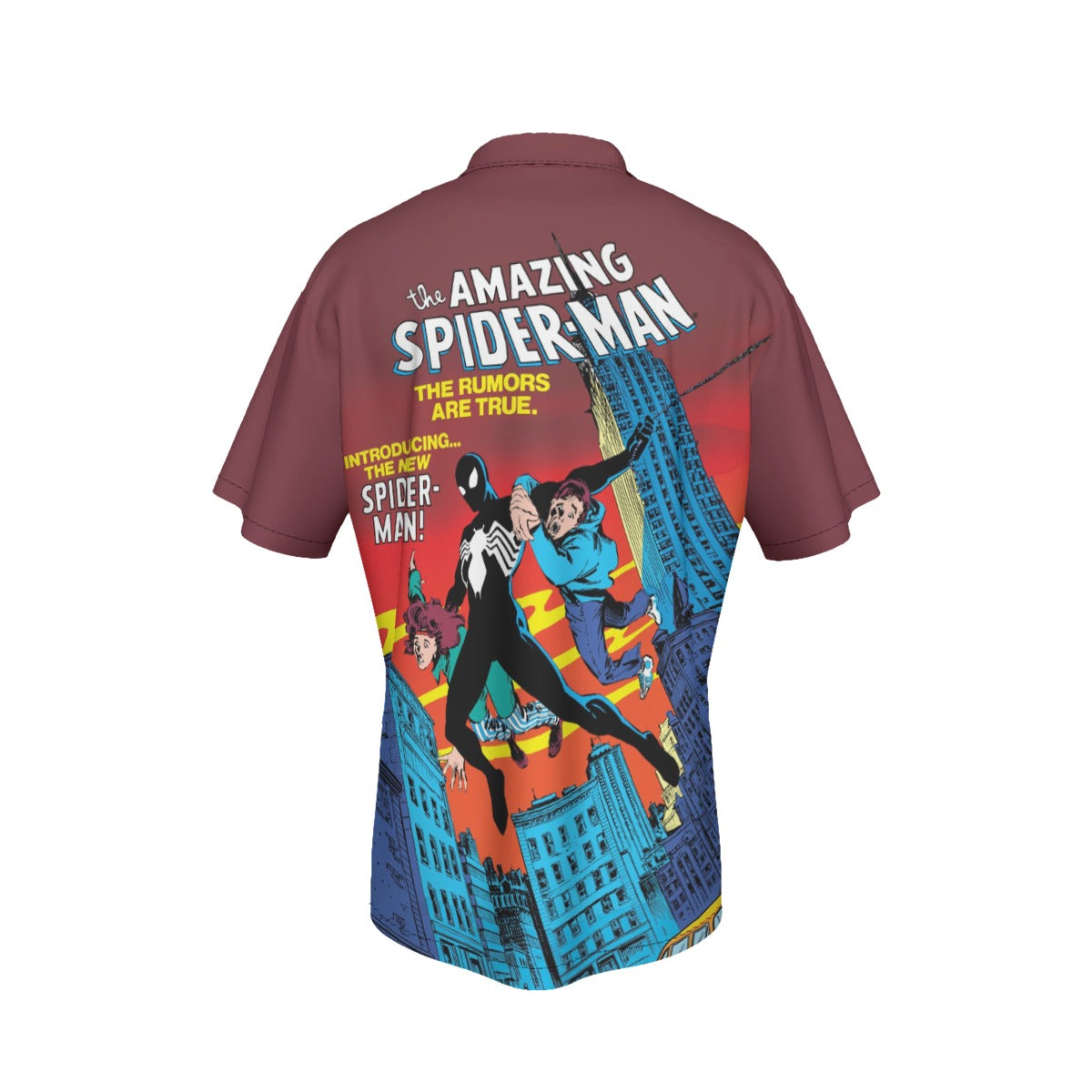 SPIDERMAN 252 All Over Print Shirt & Tank Top - FIRST BLACK COSTUME