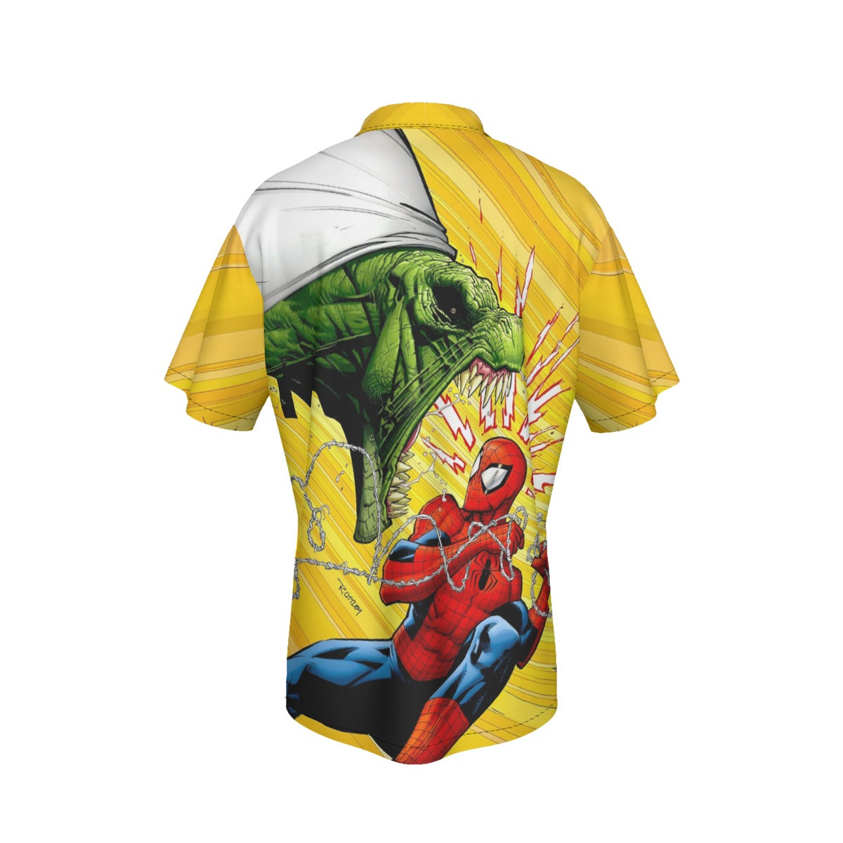 LIZARD VS SPIDERMAN PIN UP ALL OVER PRINT SHIRT AND TANK TOP