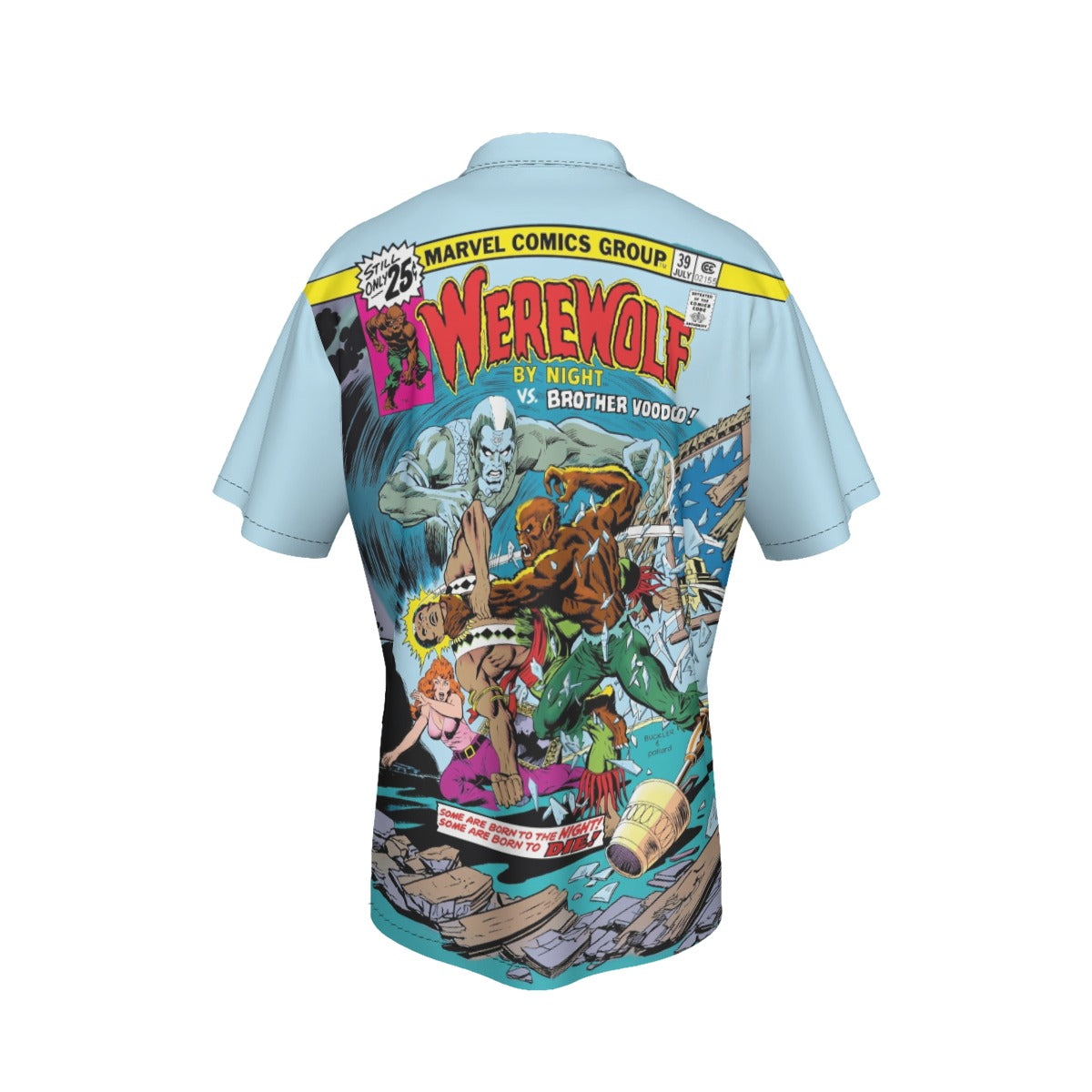 WEREWOLF BY NIGHT 39 All Over Print Shirt & Tank Top - BROTHER VOODOO