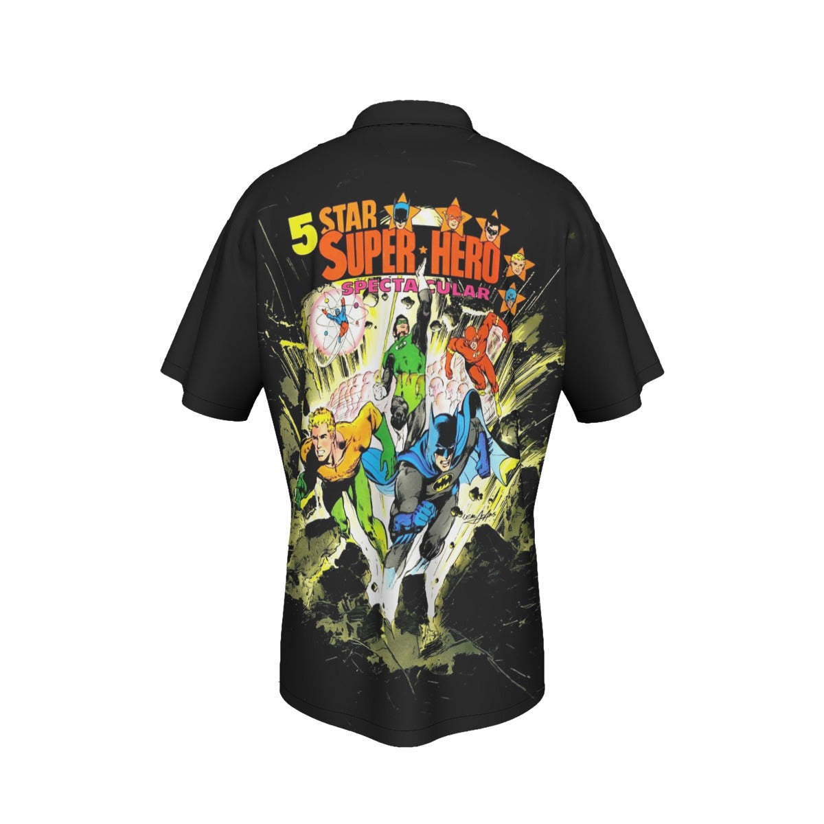 5 STAR SUPERHERO SPECTACTULAR All Over Print Shirt & Tank Top
