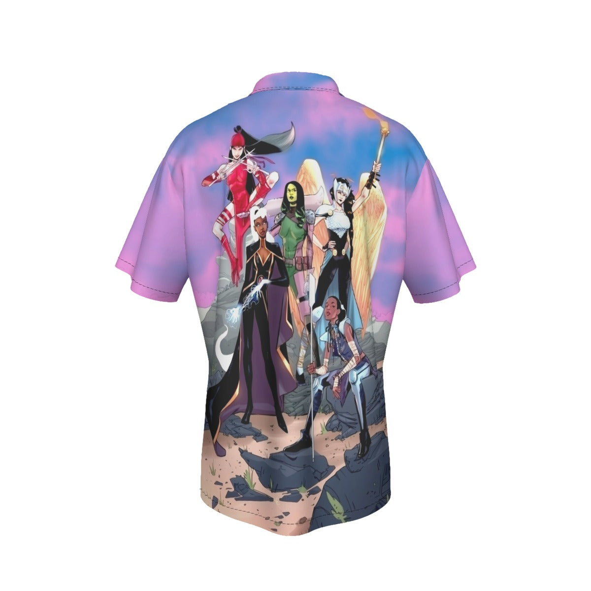 WOMEN OF MARVEL 1 V3 ALL OVER PRINT SHIRT AND TANK TOP
