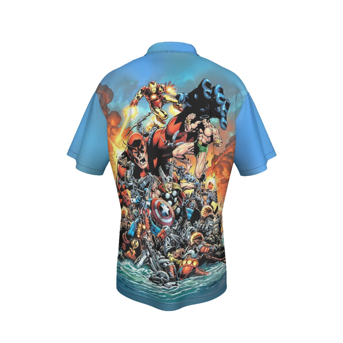 AVENGERS PINUP GO All Over Print Shirt & Tank Top - MICHAEL GOLDEN