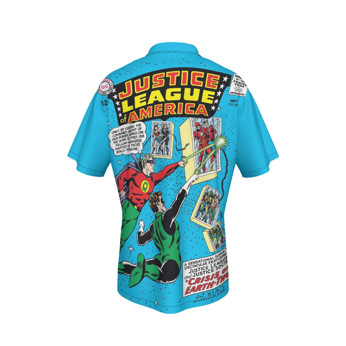 JLA 22 OVER PRINT SHIRT AND TANK TOP